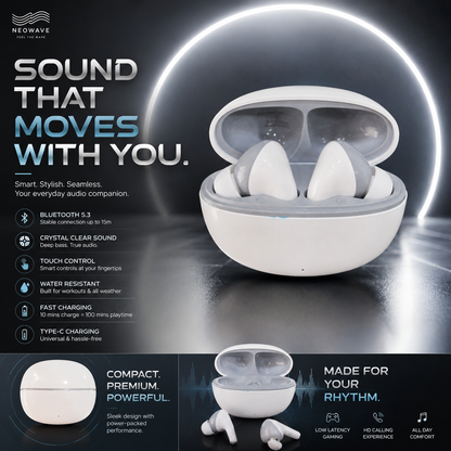 Neowave Neo Sonic Wireless Earbuds