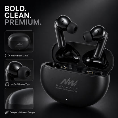 Neowave Neo Lord Matte Finish Wireless Earbuds