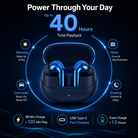 Neowave Neo Supreme Shiny Wireless Earbuds